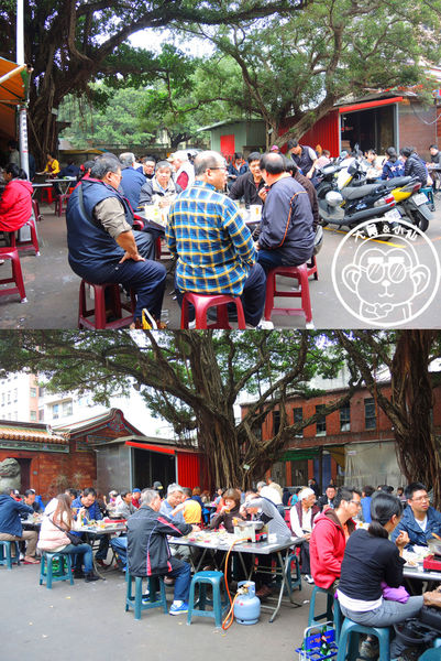慈聖宮(Tsu-Sheng Temple)：呷飽祙【台北大同･大稻埕慈聖宮 美食廣場】必點魩仔魚炒飯+肉粥和炸物