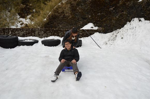 合歡山賞雪