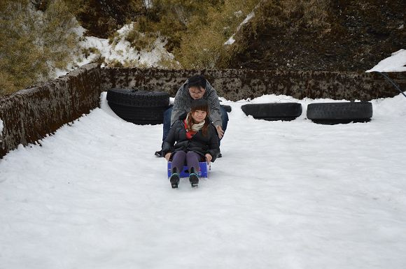 合歡山賞雪