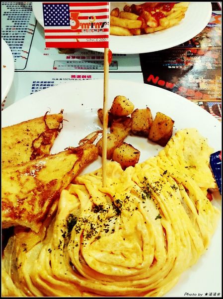 3mins美式餐廳(精城旗艦店)：【台中．美食】３ＭＩＮＳ美式餐廳～服務態度極佳餐點也不賴♥