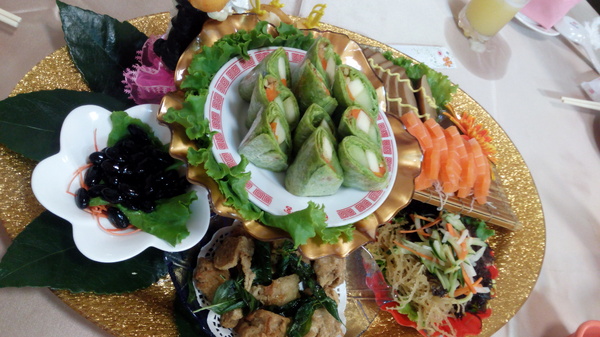 聖華宮素菜餐廳(彰化店)：聖華宮素菜餐廳~喜宴~吃素一下!!