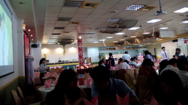 聖華宮素菜餐廳(彰化店)：聖華宮素菜餐廳~喜宴~吃素一下!!