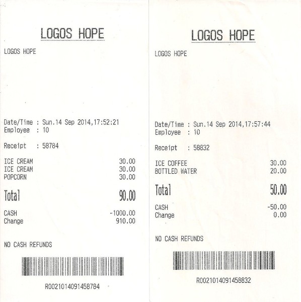 望道號 LOGOS HOPE(高雄港)：Logos Hope望道號美食篇