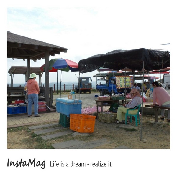 後龍鎮半天寮休閒文化園區(好望角)：【苗栗景點】碧海藍天~後龍鎮半天寮休閒文化園區