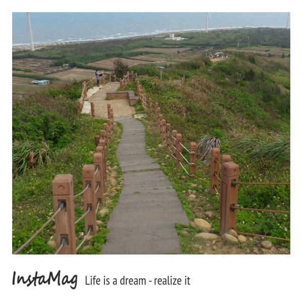 後龍鎮半天寮休閒文化園區(好望角)：【苗栗景點】碧海藍天~後龍鎮半天寮休閒文化園區