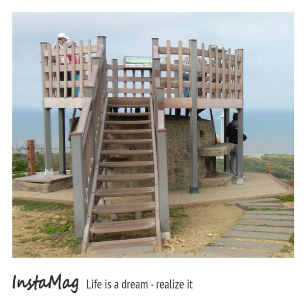 後龍鎮半天寮休閒文化園區(好望角)：【苗栗景點】碧海藍天~後龍鎮半天寮休閒文化園區