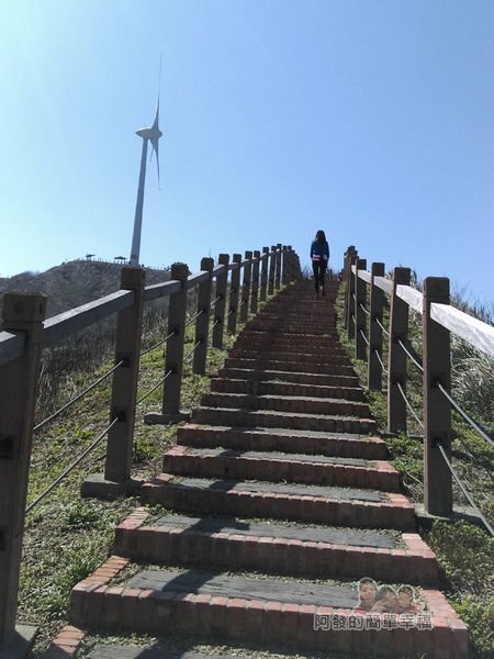 苗栗縣後龍-好望角29-登山步道往回(上)一景