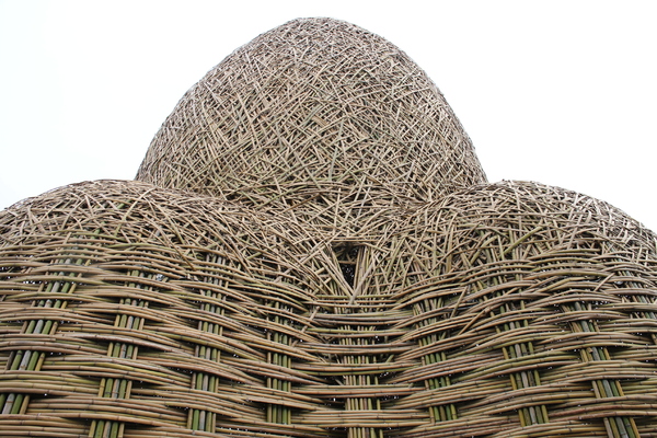 碧湖公園:4千根竹子編成! 內湖夢幻新地標「碧湖織屋」