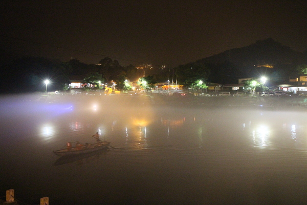 新北市碧潭風景區:與碧潭有約『銅響‧夏至』碧潭吊橋光雕秀