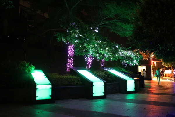 新北市碧潭風景區:與碧潭有約『銅響‧夏至』碧潭吊橋光雕秀