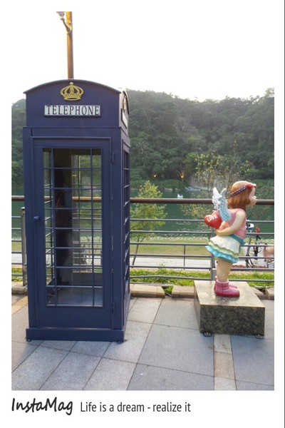 碧潭:充滿異國情調歐式公仔與3D立體彩繪❤讓碧潭變得浪漫了起來❤