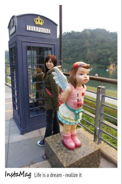 碧潭:充滿異國情調歐式公仔與3D立體彩繪❤讓碧潭變得浪漫了起來❤