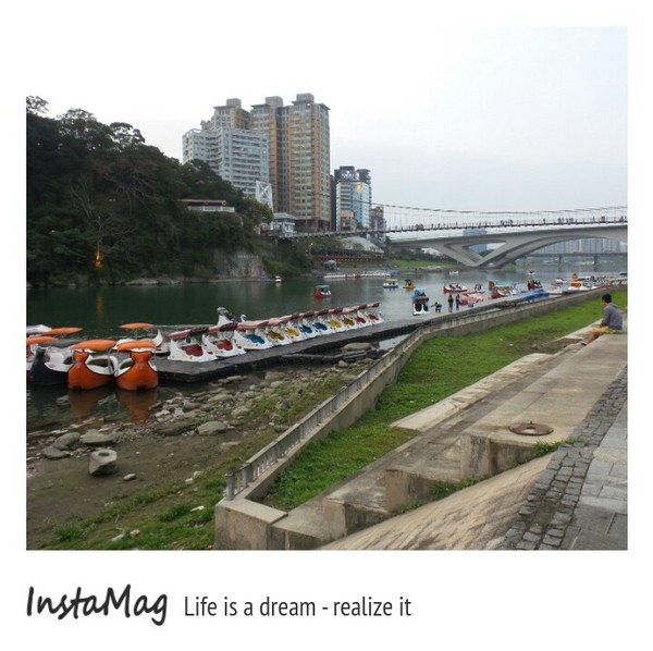 碧潭:充滿異國情調歐式公仔與3D立體彩繪❤讓碧潭變得浪漫了起來❤