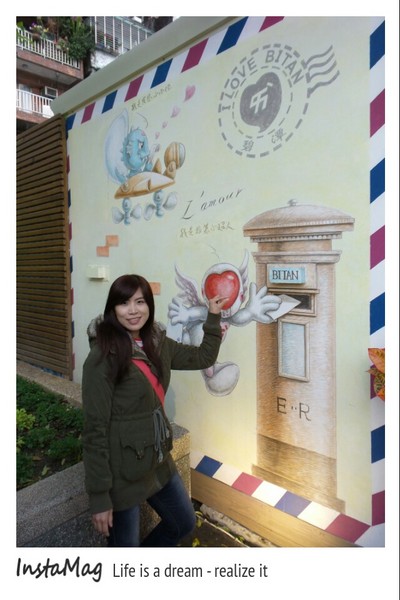 碧潭:充滿異國情調歐式公仔與3D立體彩繪❤讓碧潭變得浪漫了起來❤