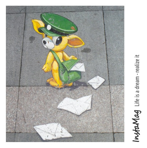 碧潭:充滿異國情調歐式公仔與3D立體彩繪❤讓碧潭變得浪漫了起來❤