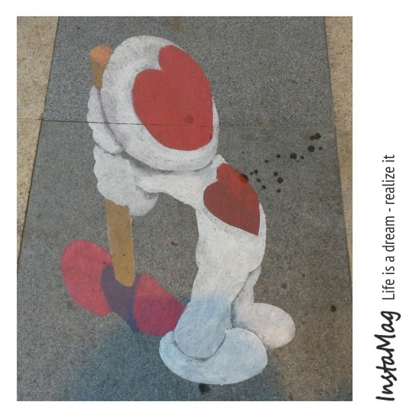 碧潭:充滿異國情調歐式公仔與3D立體彩繪❤讓碧潭變得浪漫了起來❤