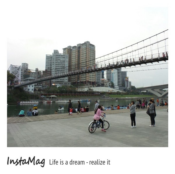 碧潭:充滿異國情調歐式公仔與3D立體彩繪❤讓碧潭變得浪漫了起來❤