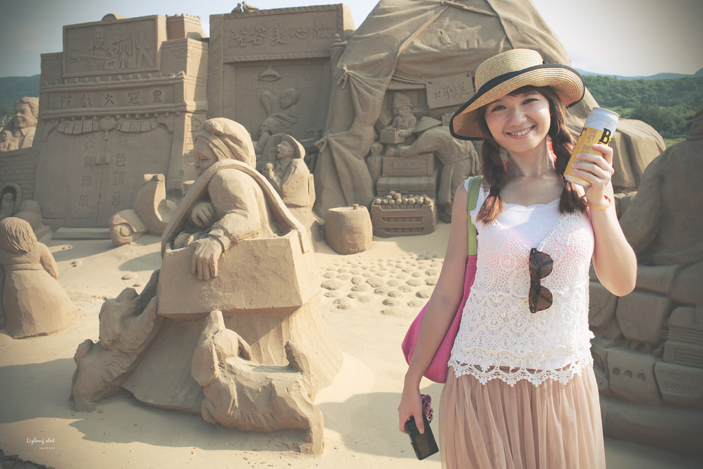 美少女的福隆沙雕藝術季
