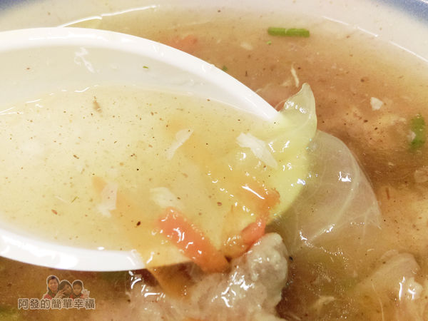 游記百年油飯14-肉羹湯湯頭