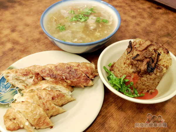 游記百年油飯11-招牌餐