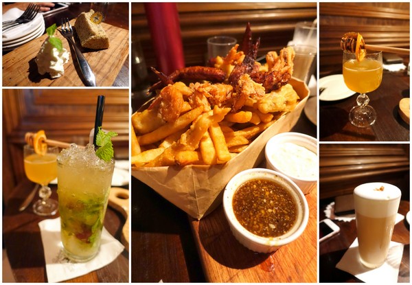 Woo Taipei 窩台北:(胖樺食記)台北東區超推薦酒吧「Woo Taipei窩台北」/超大份量拼盤/特色調酒/咖啡廳/義大利麵