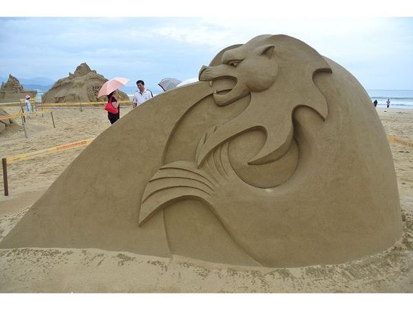 福隆海水浴場：【遊記】o○。oO。宜蘭 福隆2012沙雕展 　驚奇又可愛的沙雕展，今年又要展出啦～o○。o。○