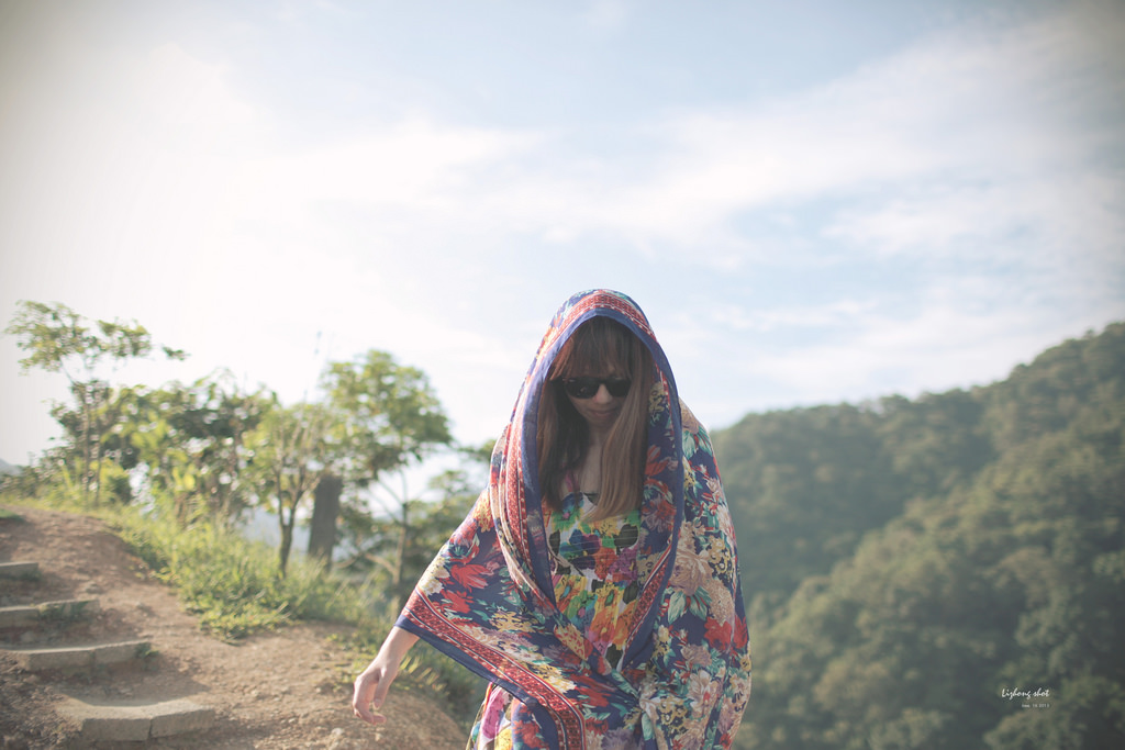 石碇潭腰的八卦茶園