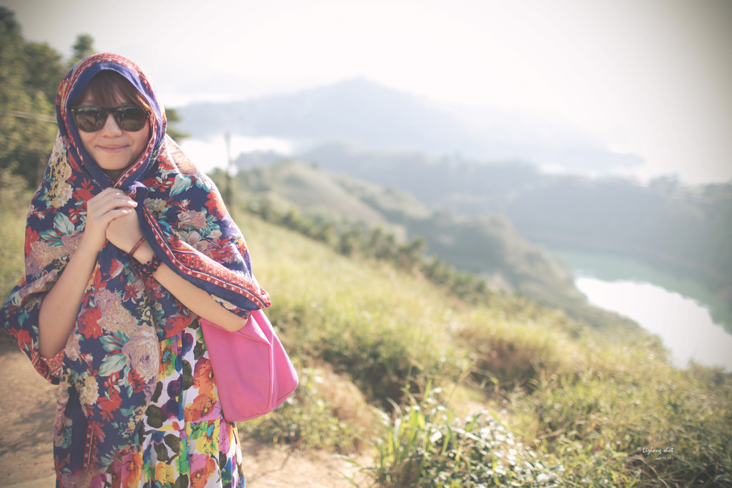 石碇潭腰的八卦茶園