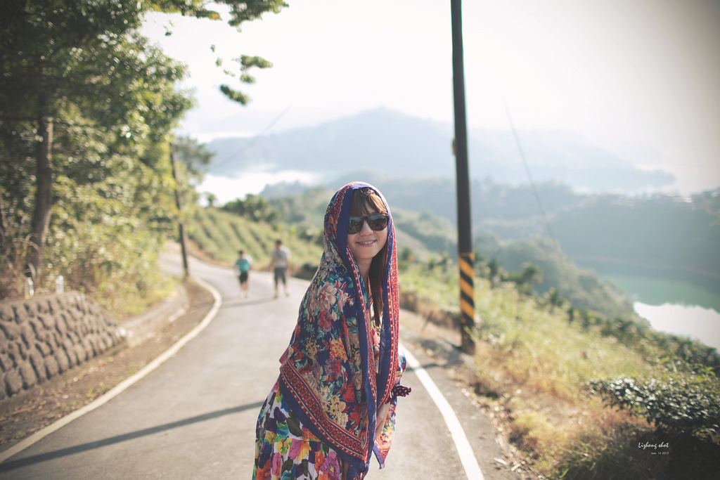 石碇潭腰的八卦茶園