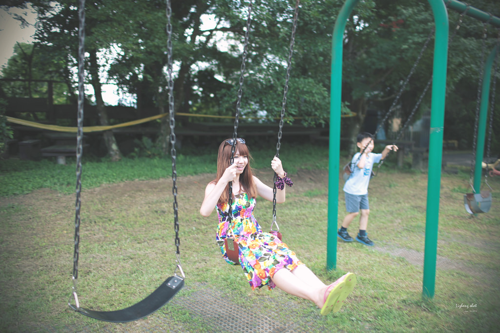 石碇潭腰的八卦茶園