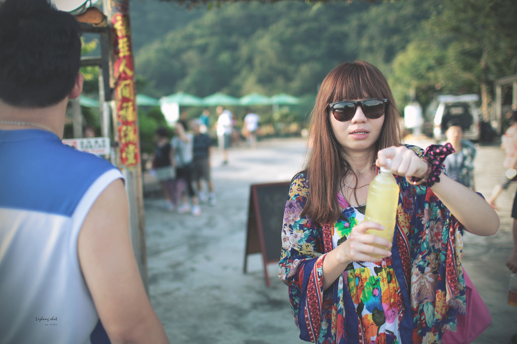 石碇潭腰的八卦茶園