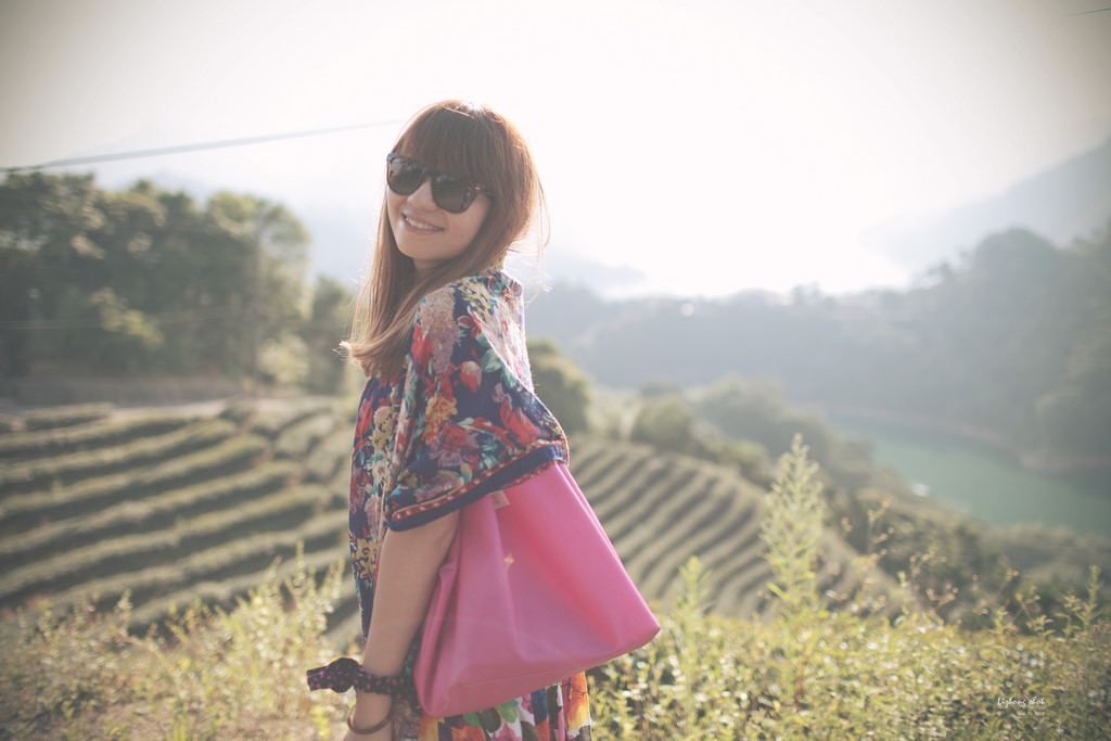 石碇潭腰的八卦茶園