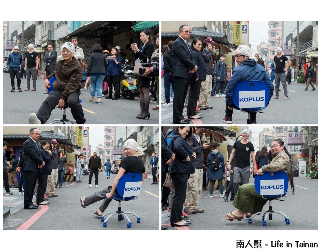 日本辦桌椅滑行競速大賽(台南場)