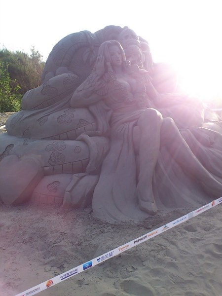 馬沙溝濱海遊憩區：[台南][景點]2013一見雙雕藝術季~馬沙溝濱海遊憩區[沙雕篇]