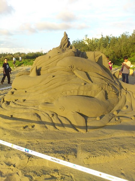 馬沙溝濱海遊憩區：[台南][景點]2013一見雙雕藝術季~馬沙溝濱海遊憩區[沙雕篇]