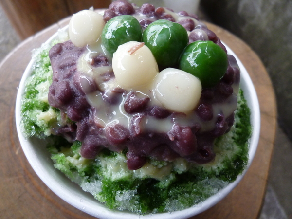 南庄抹茶冰：【苗栗南庄】遠在天邊近在眼前－南庄抹茶紅豆湯圓冰