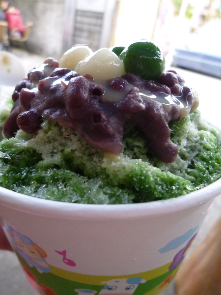 南庄抹茶冰：【苗栗南庄】遠在天邊近在眼前－南庄抹茶紅豆湯圓冰