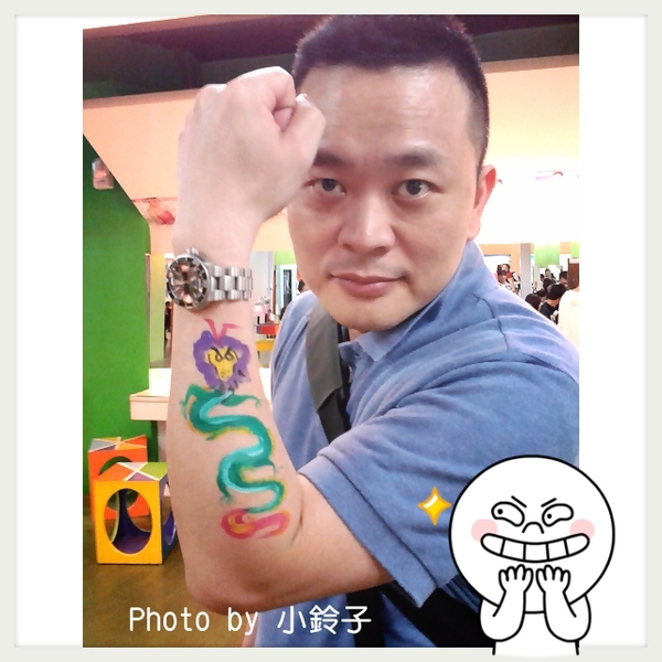 蠟藝彩繪館:宜蘭「蜡藝彩繪館」體驗人體彩繪樂趣