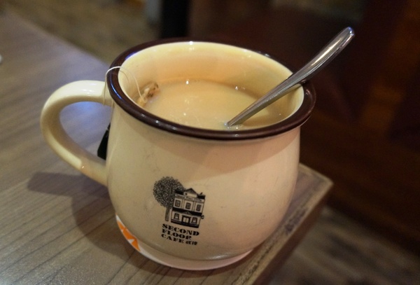 貳樓餐館 Second Floor Caf'e(微風台北車站店)：[北車.微風]Second Floor Caf'e貳樓餐館: 義大利麵套餐