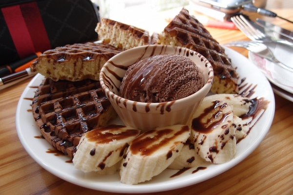 時光咖啡:【台中東海】時光咖啡-悠閒時光有咖啡、鬆餅的香氣陪伴你~