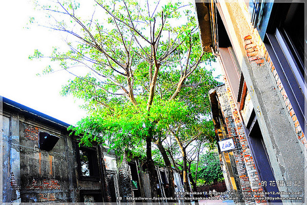 駁二藝術特區：【高雄】鹽埕區。駁二藝術特區《期間限定藍色雨滴》與 大義倉庫區隨拍