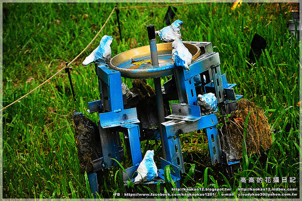 高雄駁二藝術特區：【高雄】鹽埕區。駁二藝術特區《南方噴泉－駁二駐村藝術家闕巧涵戶外裝置展》