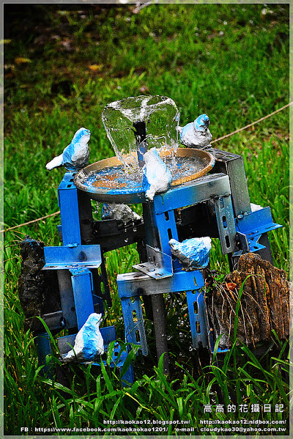 高雄駁二藝術特區：【高雄】鹽埕區。駁二藝術特區《南方噴泉－駁二駐村藝術家闕巧涵戶外裝置展》