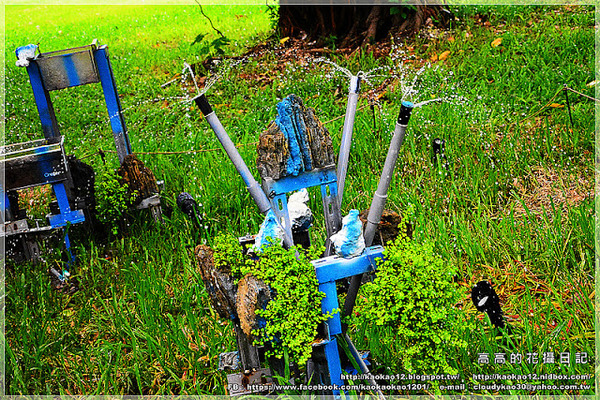 高雄駁二藝術特區：【高雄】鹽埕區。駁二藝術特區《南方噴泉－駁二駐村藝術家闕巧涵戶外裝置展》
