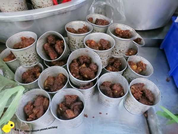 台中-豐原-廟東夜市-廟東清水排骨麵-清甜香濃-排骨酥