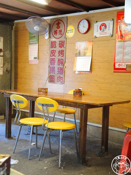 吉佈德香腸：呷飽祙【苗栗竹南･吉佈德碳烤 香腸堡 鹹豬肉】想吃美味急不得