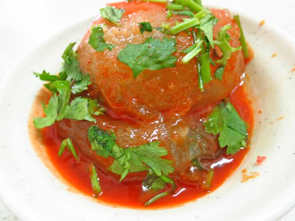 【新竹美食】竹蓮肉圓-特殊的醬料肉圓