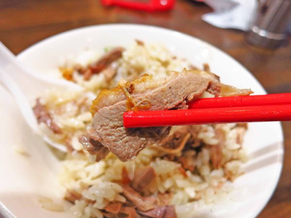 【新竹美食】廟口鴨香飯-新竹都城隍廟必吃美食