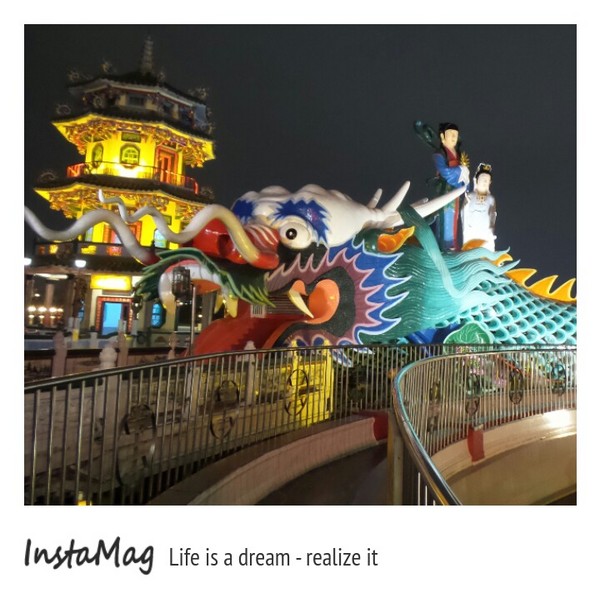 蓮池潭風景區：【高雄景點】夜拍蓮池潭畔~春秋閣/龍虎塔/北極玄天上帝