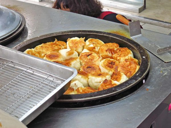 【桃園美食】楊家水煎包-超美味銅板水煎包